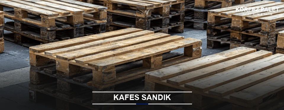 Körfez Ahşap Kafes Sandık